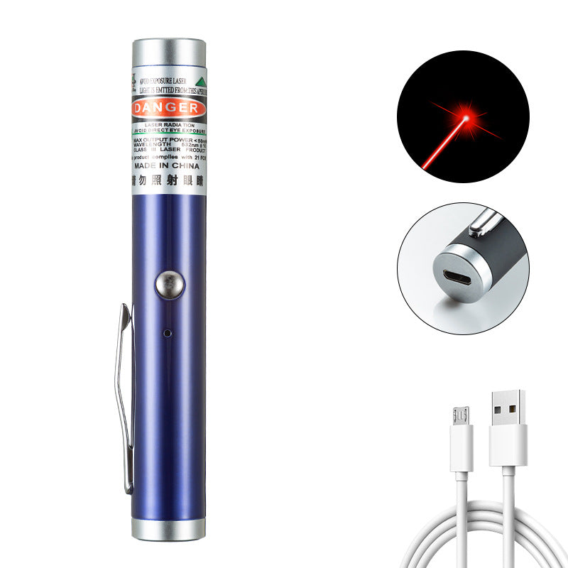 2-in-1 Detachable Mini Green Laser Pointer with Portable Lamp Holder, Visible Focus for Hunting, Teaching, and Presentations