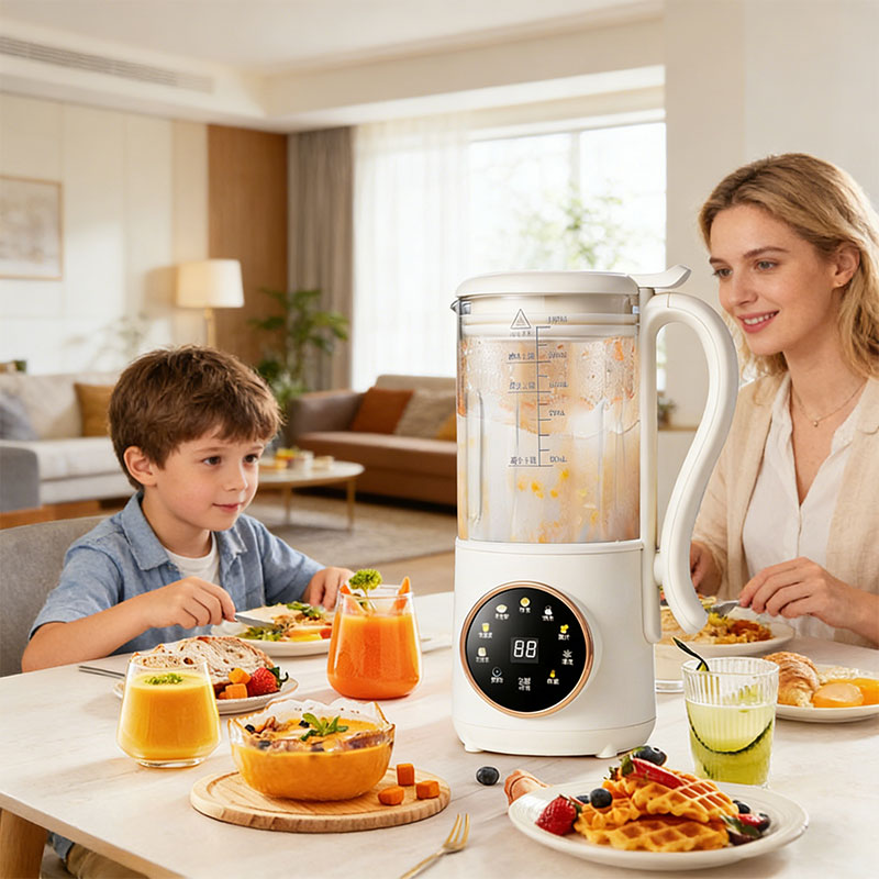 1.4L Nuts Milk Maker, Juicer and Soy Milk Machine with 16 Blades for Plant-Based Drinks, Oatmeal, Almond, Grains, and Beverages